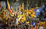 В Барселоне проходит митинг за независимость Каталонии