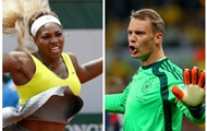 Журналисты признали спортсменами года теннисистку и футболиста