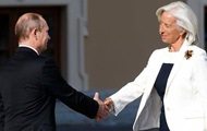 Путин поговорил с главой МВФ о помощи Украине