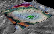 На Марсе нашли следы водного озера, пригодного для жизни