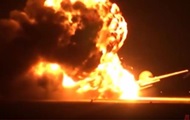 Появилось видео крушения российского бомбардировщика Ту-95