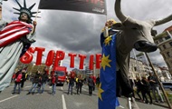 В Германии протестуют против зоны свободной торговли с США