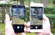    Galaxy S8  iPhone 7 Plus
