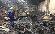 Под Киевом горело предприятие, есть жертвы